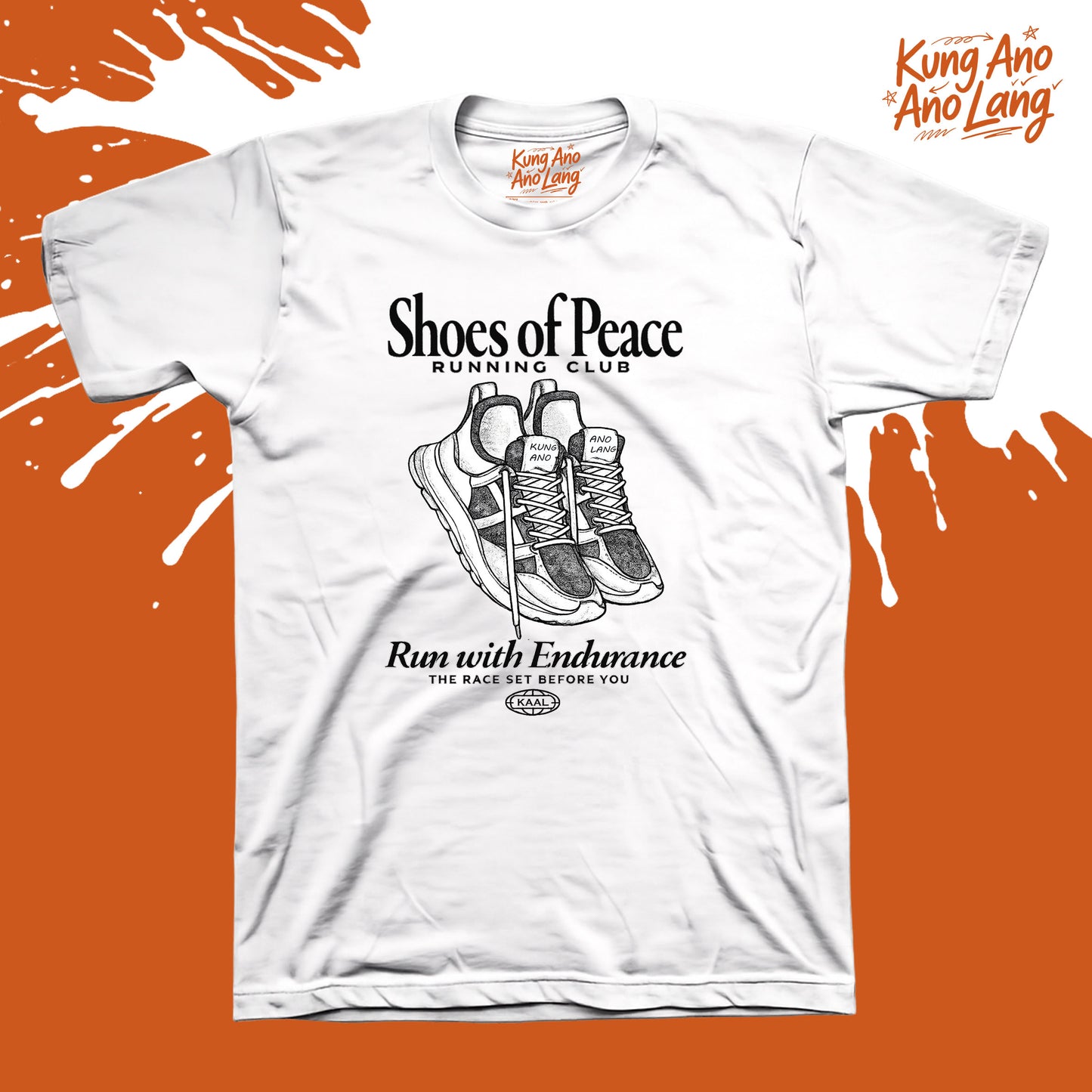 Shoes of Peace Running Club | Running Graphic Shirt | RC5