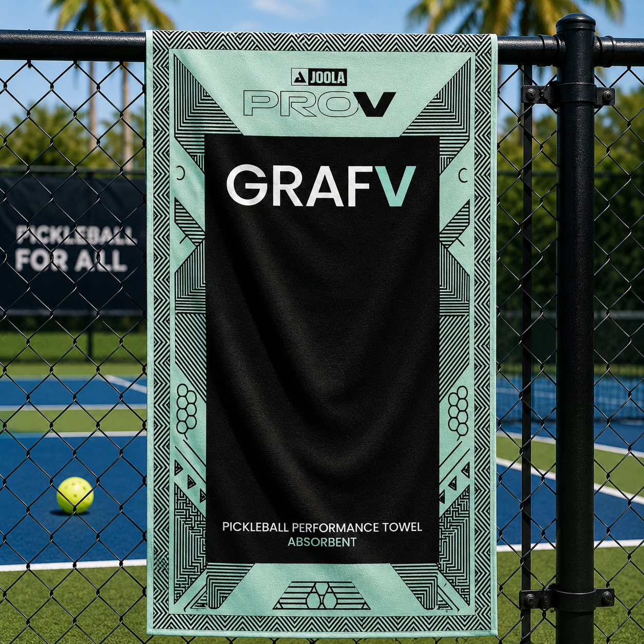 Joola Graf V | Pickleball Graphic Towel | PT13