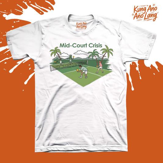 Mid-Court Crisis | Pickleball Graphic Shirt | DSPB12