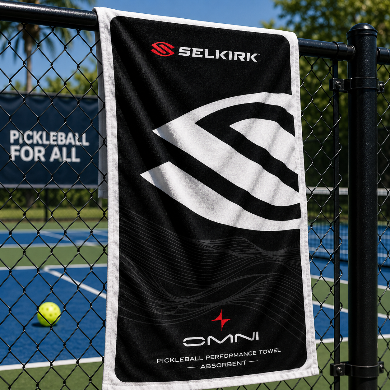 Selkirk OMNI Chalk | Pickleball Graphic Towel | PT10
