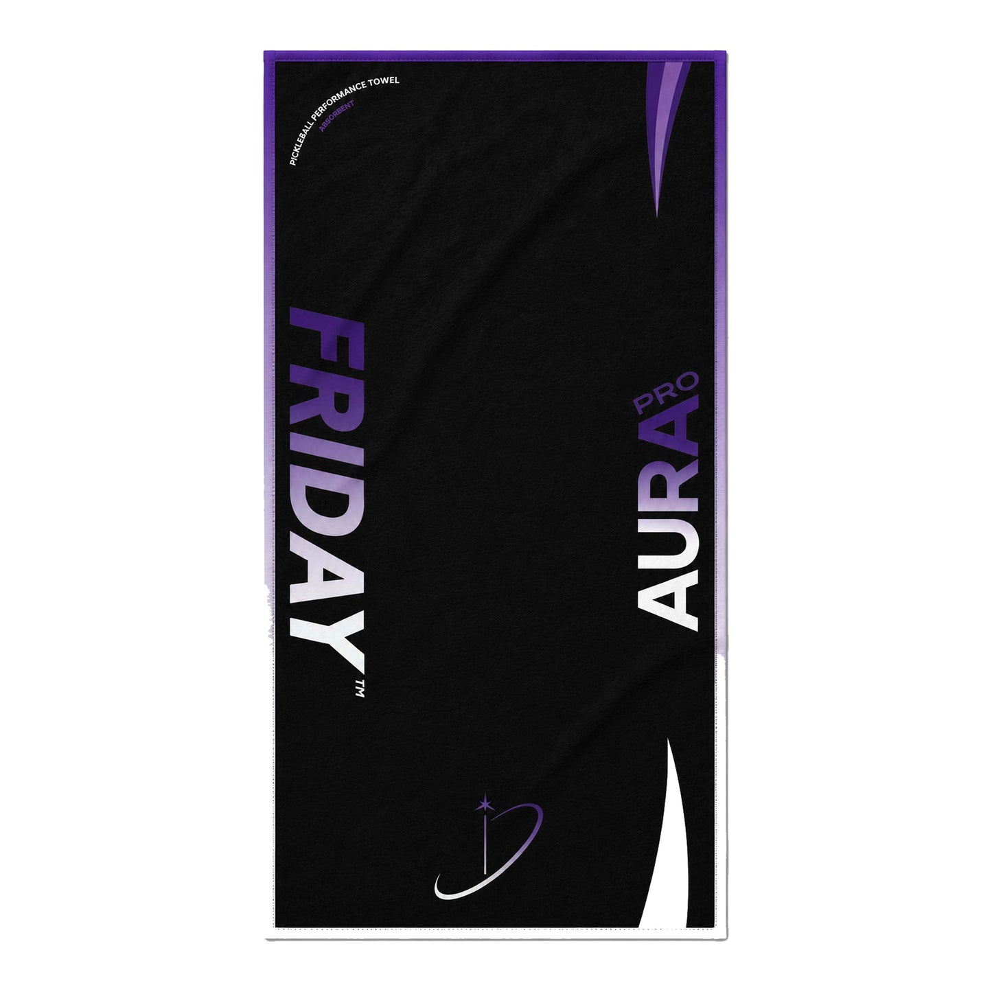 Friday aura Eclipse | Pickleball Graphic Towel | PT37