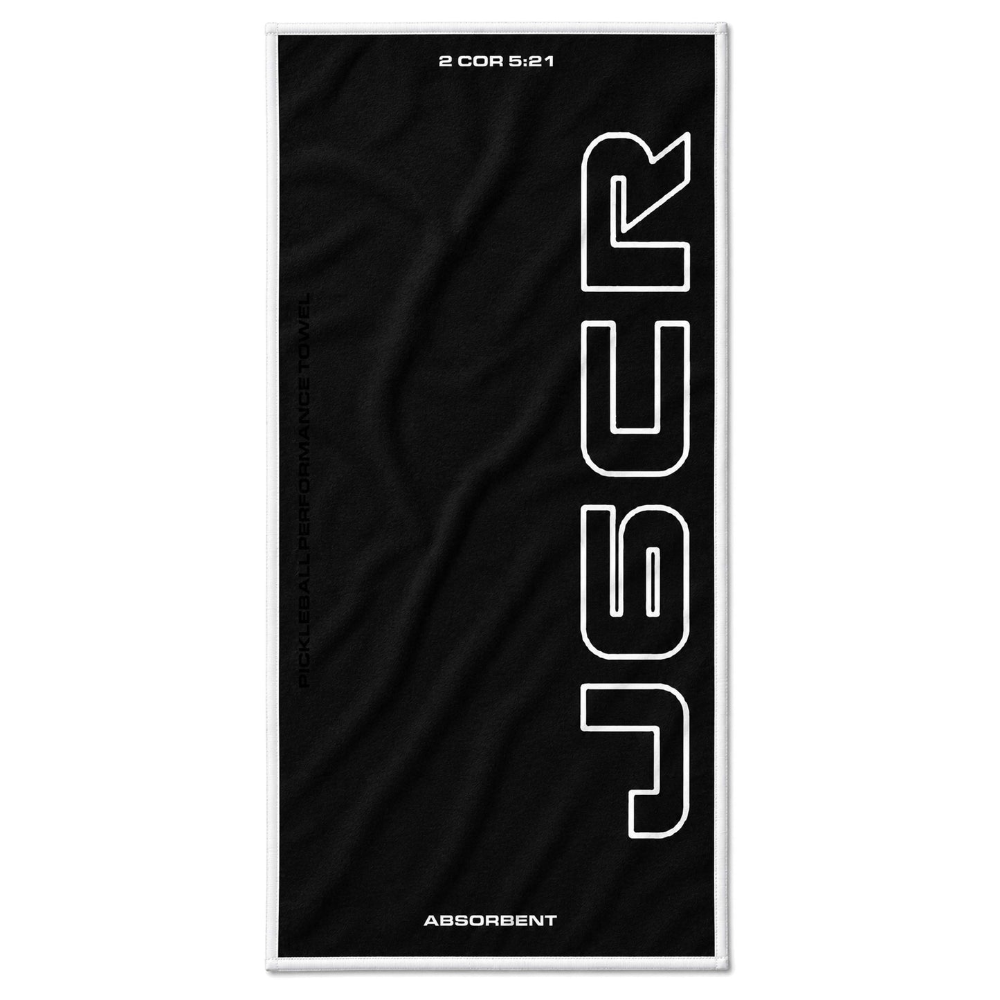 Honolulu J6CR White | Pickleball Graphic Towel | PT47