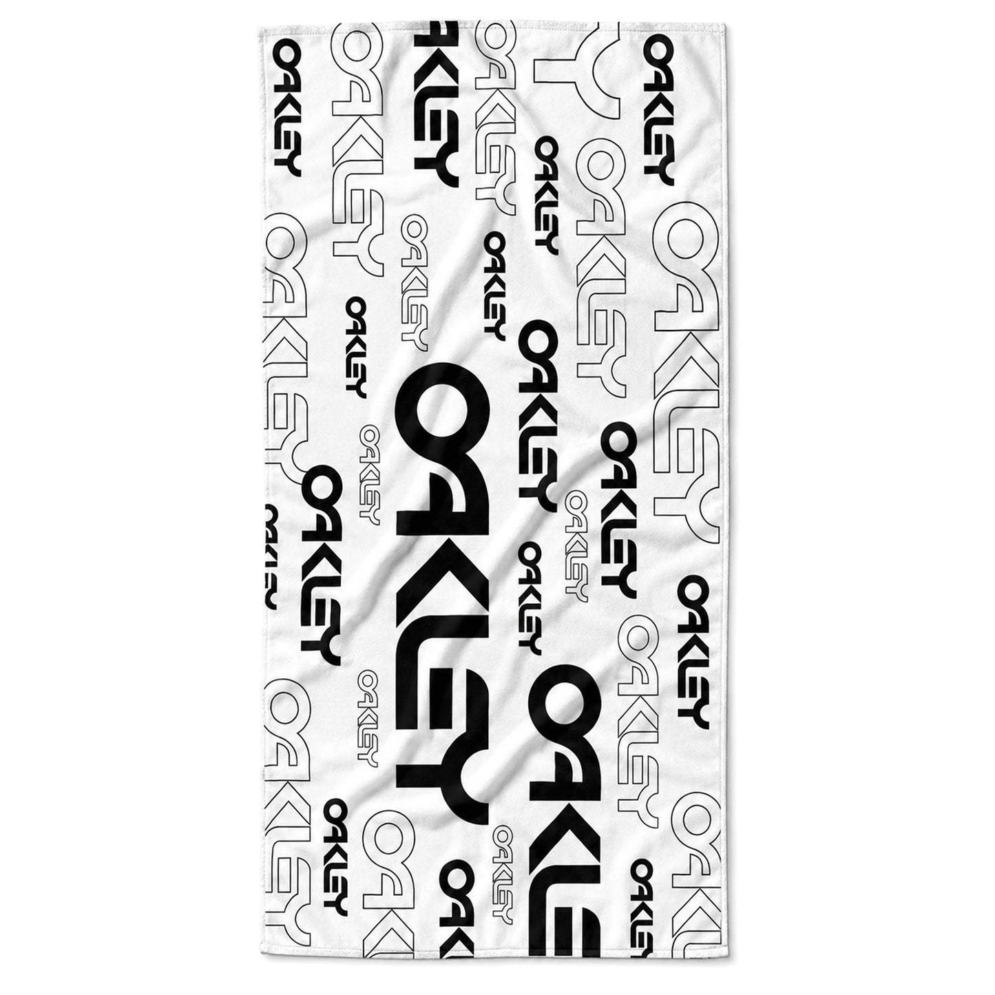Oakley Pattern White | Pickleball Graphic Towel | PT76