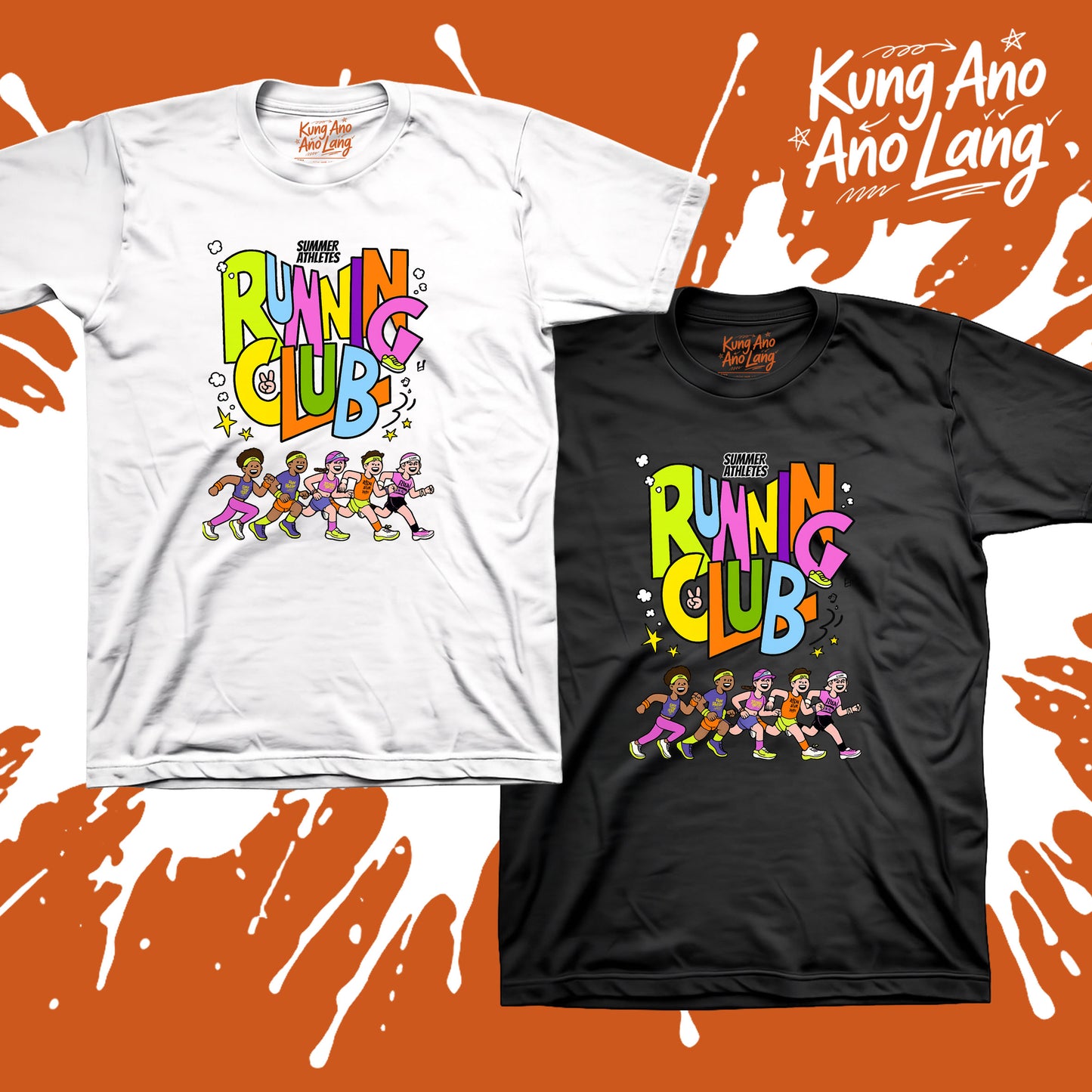 Summer Athletes | Running Graphic Shirt | RC6