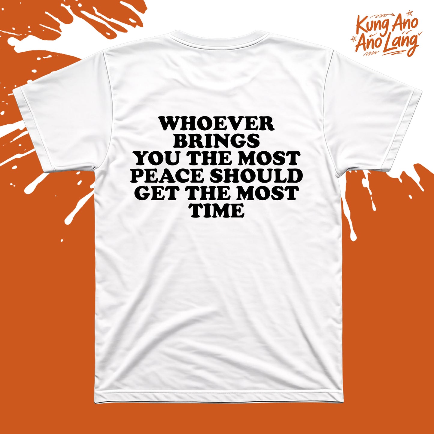 Whoever Brings the Most Peace  | Statement  Graphic Shirt | SBS1