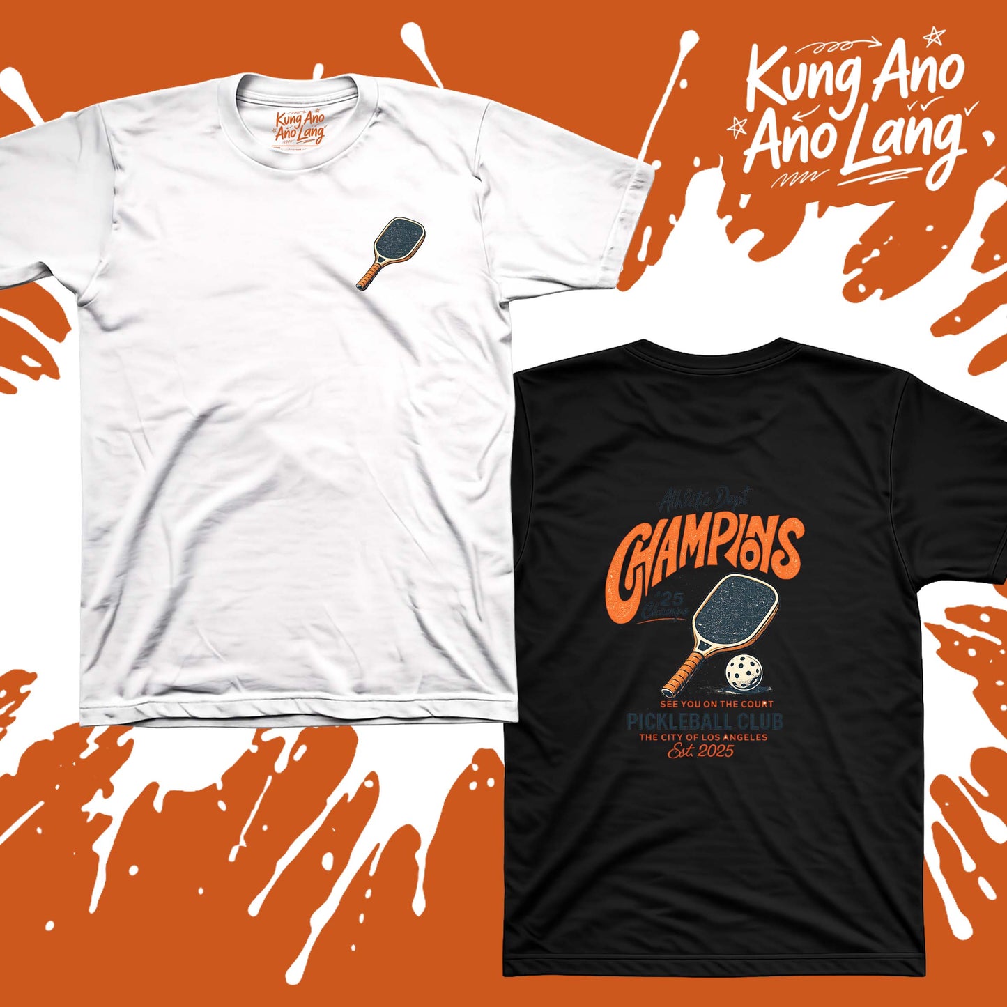 Athletic Dept. Champions | Pickleball Graphic Shirt | DSPB26