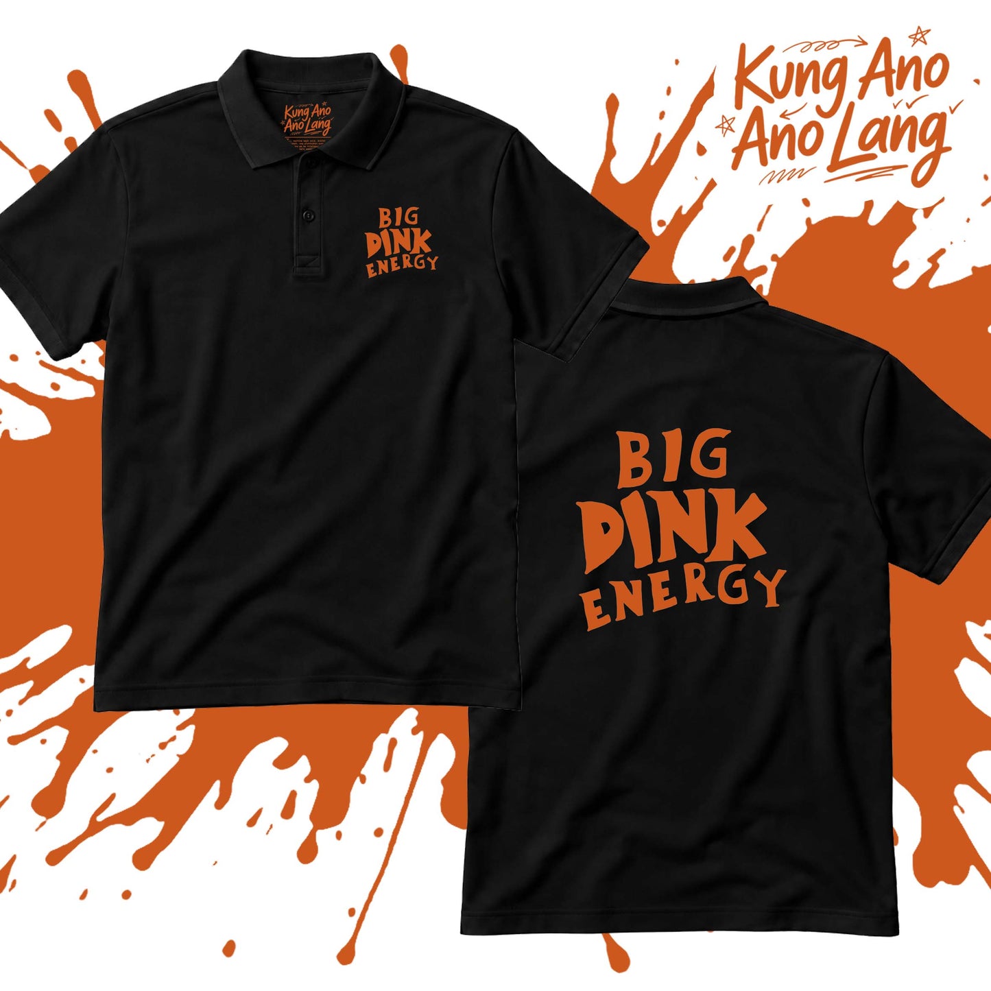 Big Dink Energy | Pickleball Graphic Polo Shirt | DSPB3