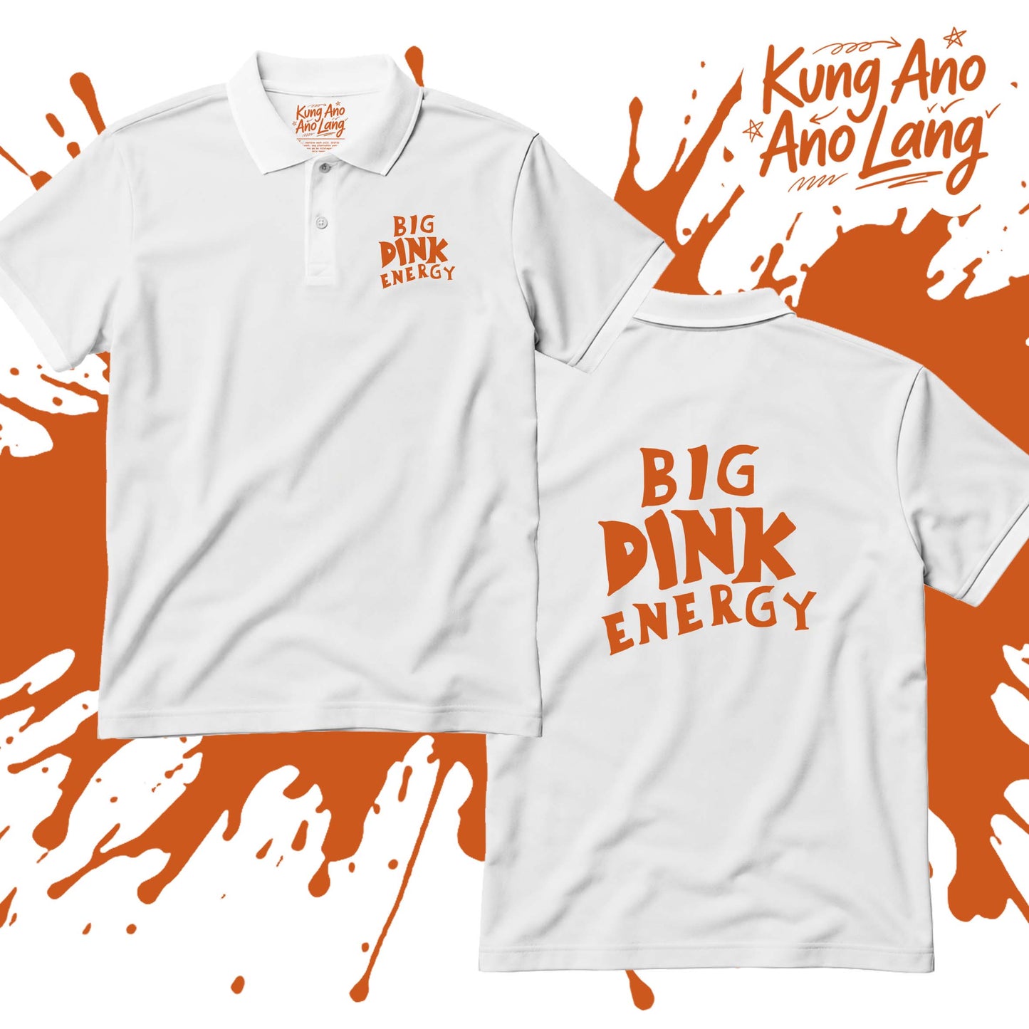 Big Dink Energy | Pickleball Graphic Polo Shirt | DSPB3
