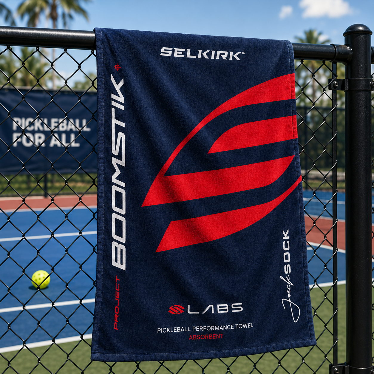 Selkirk BoomStik Jack Sock | Pickleball Graphic Towel | PT4