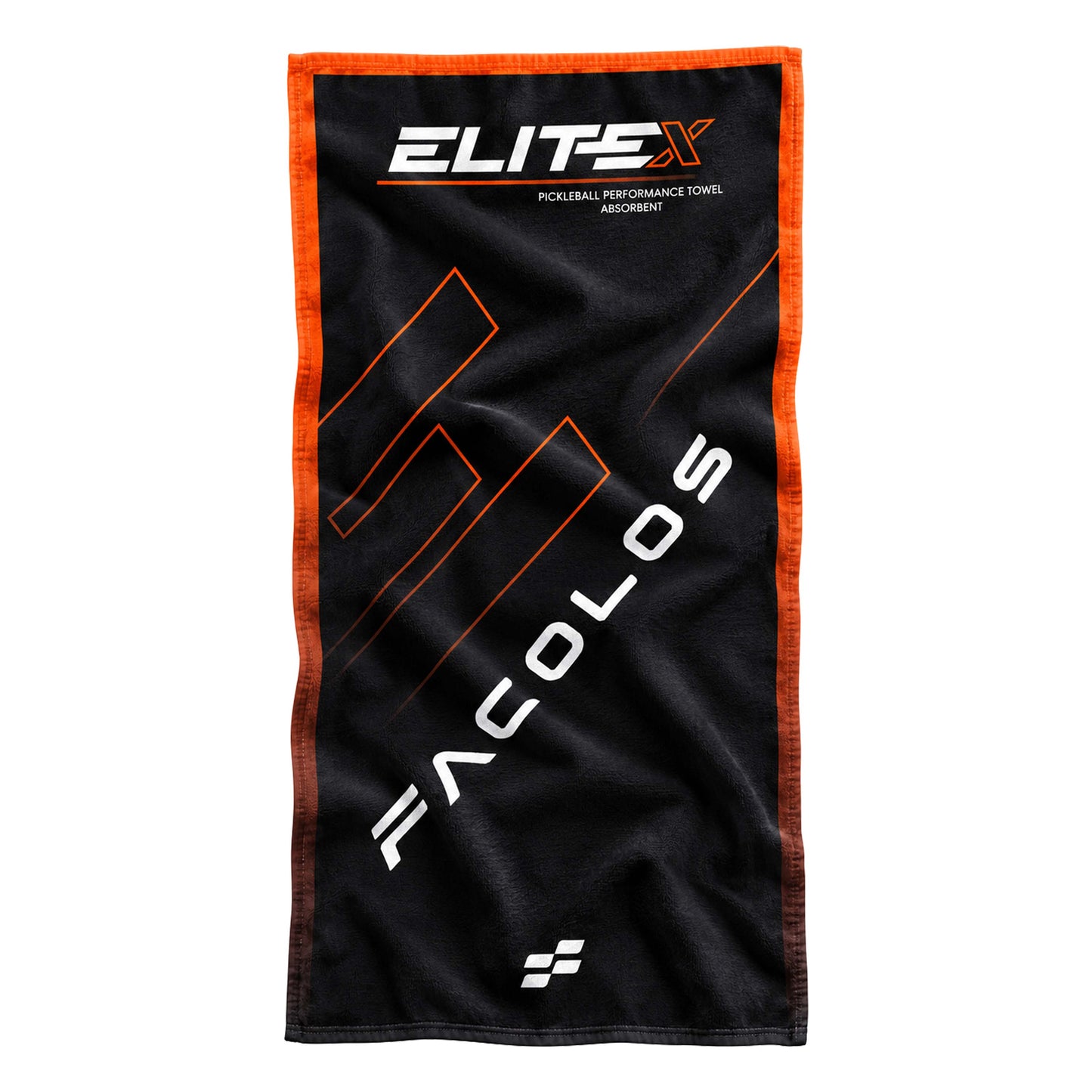 Facolos EliteX Metallic Orange | Pickleball Graphic Towel | PT40