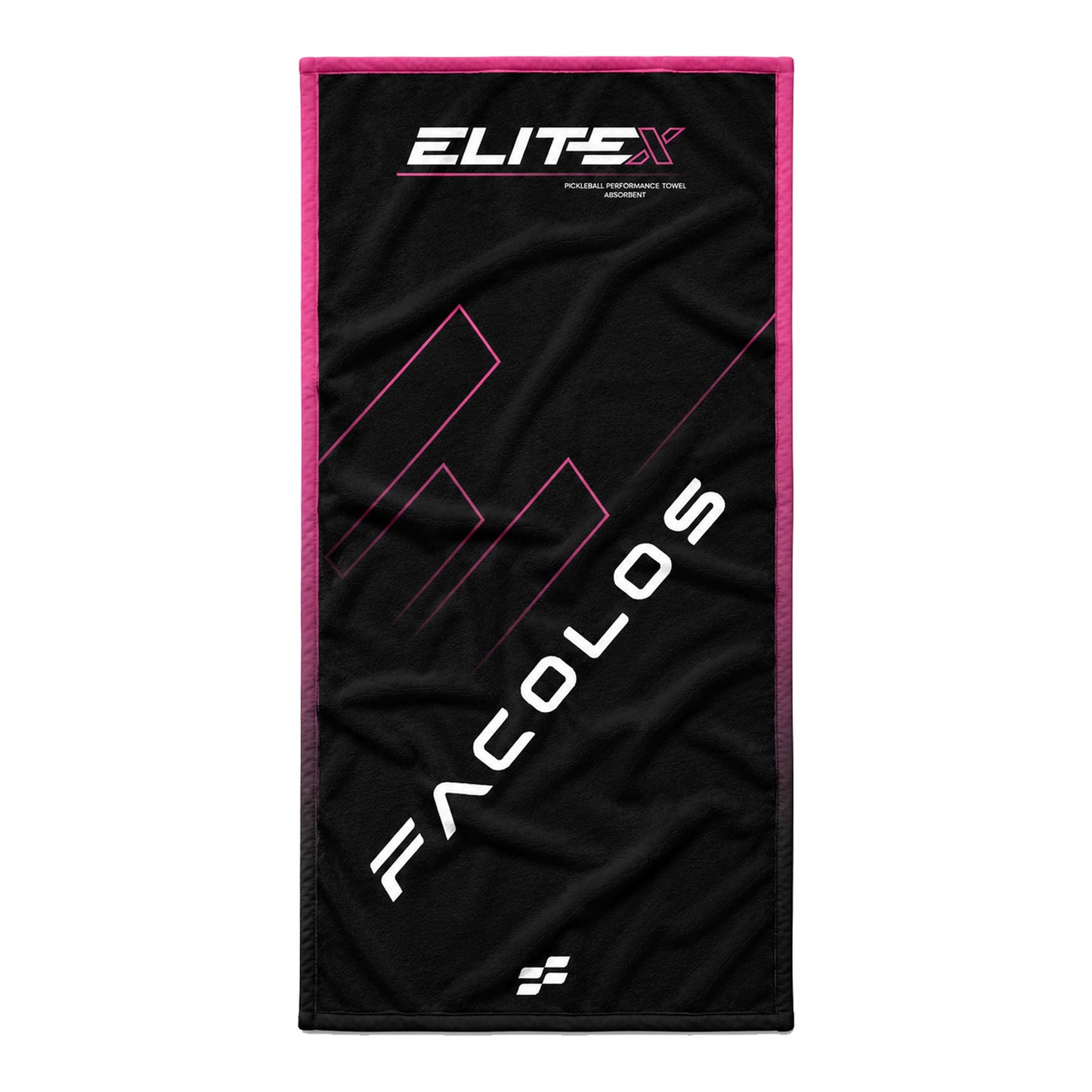 Facolos EliteX Pink | Pickleball Graphic Towel | PT43