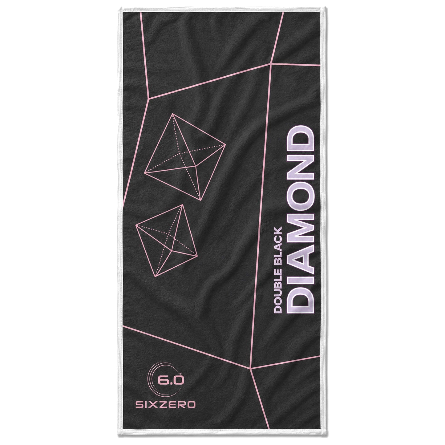 Six Zero Double Black Diamond | Pickleball Graphic Towel | PT58