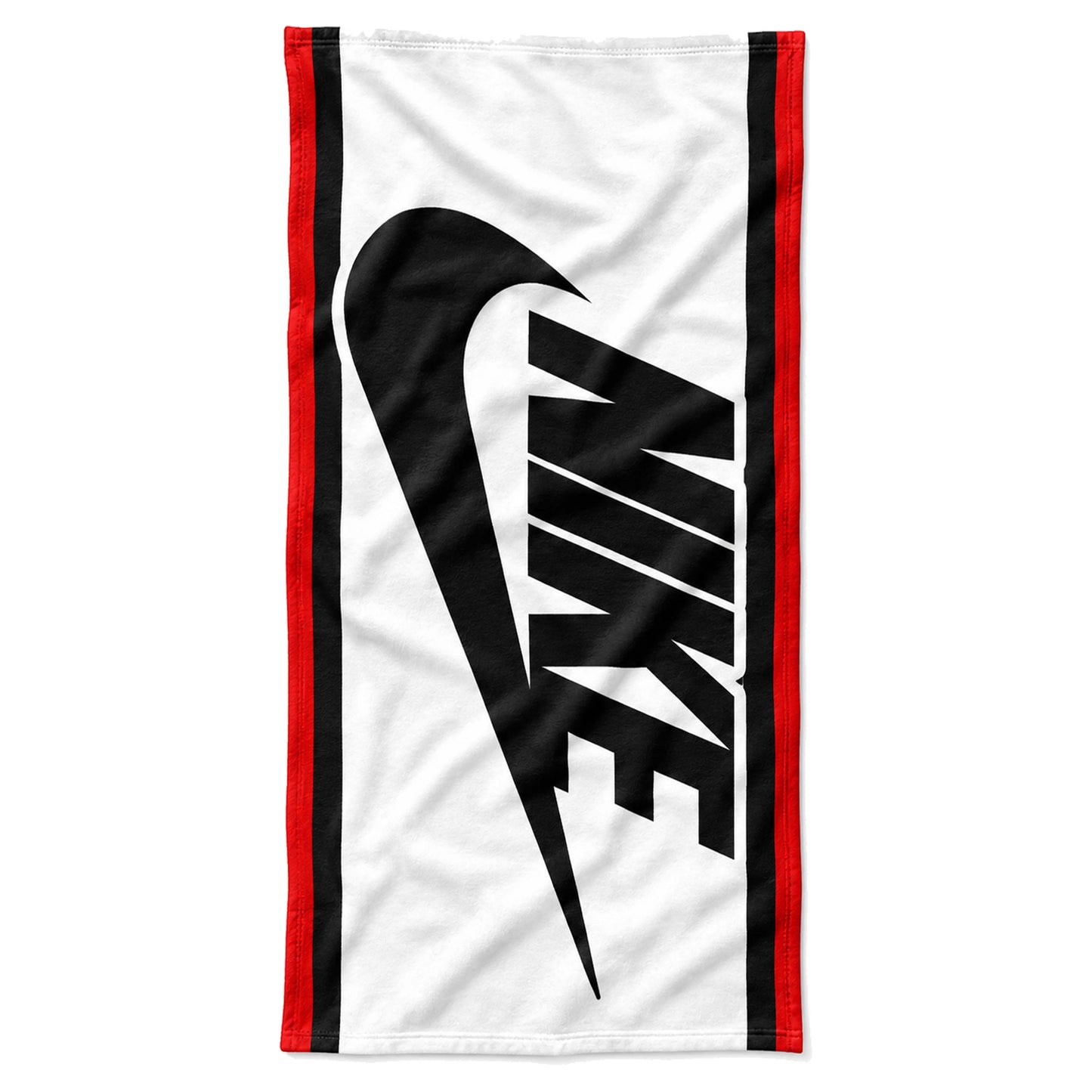 Nike Swoosh | White Red Black Lining | Pickleball Graphic Towel | PT61