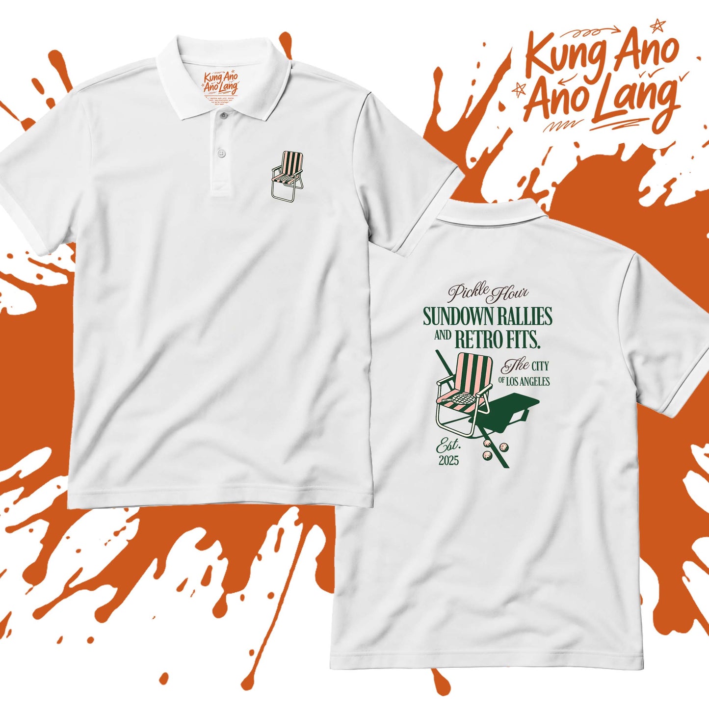 Pickle Hour | Pickleball Graphic Polo Shirt | DSPB27