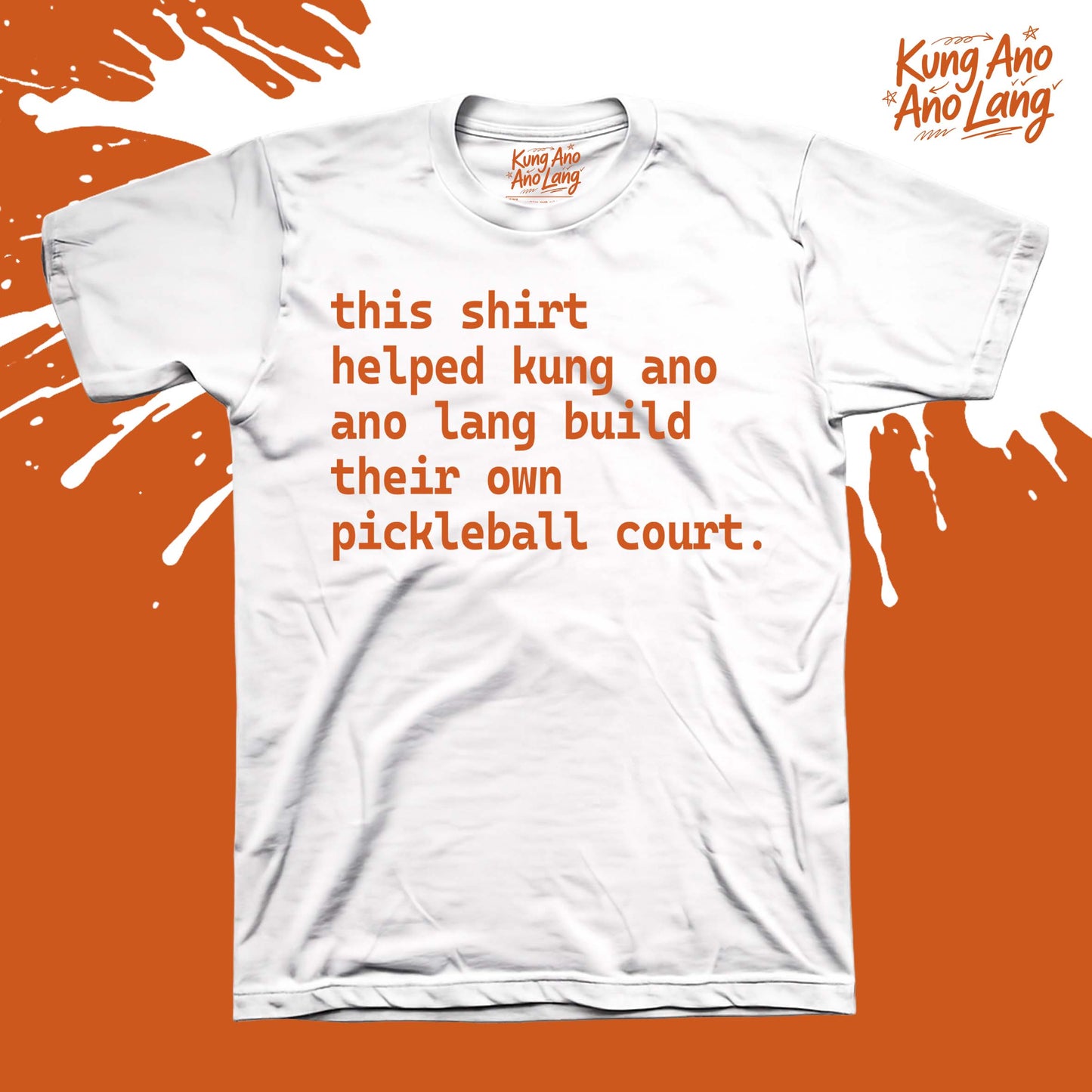 help kaal build their own pickleball court | Pickleball Graphic Shirt | DSPB9
