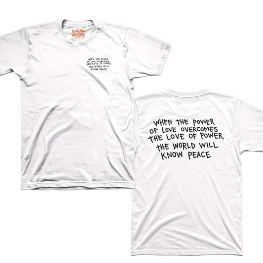 The World Will Know Peace  | Statement  Graphic Shirt | SBS2
