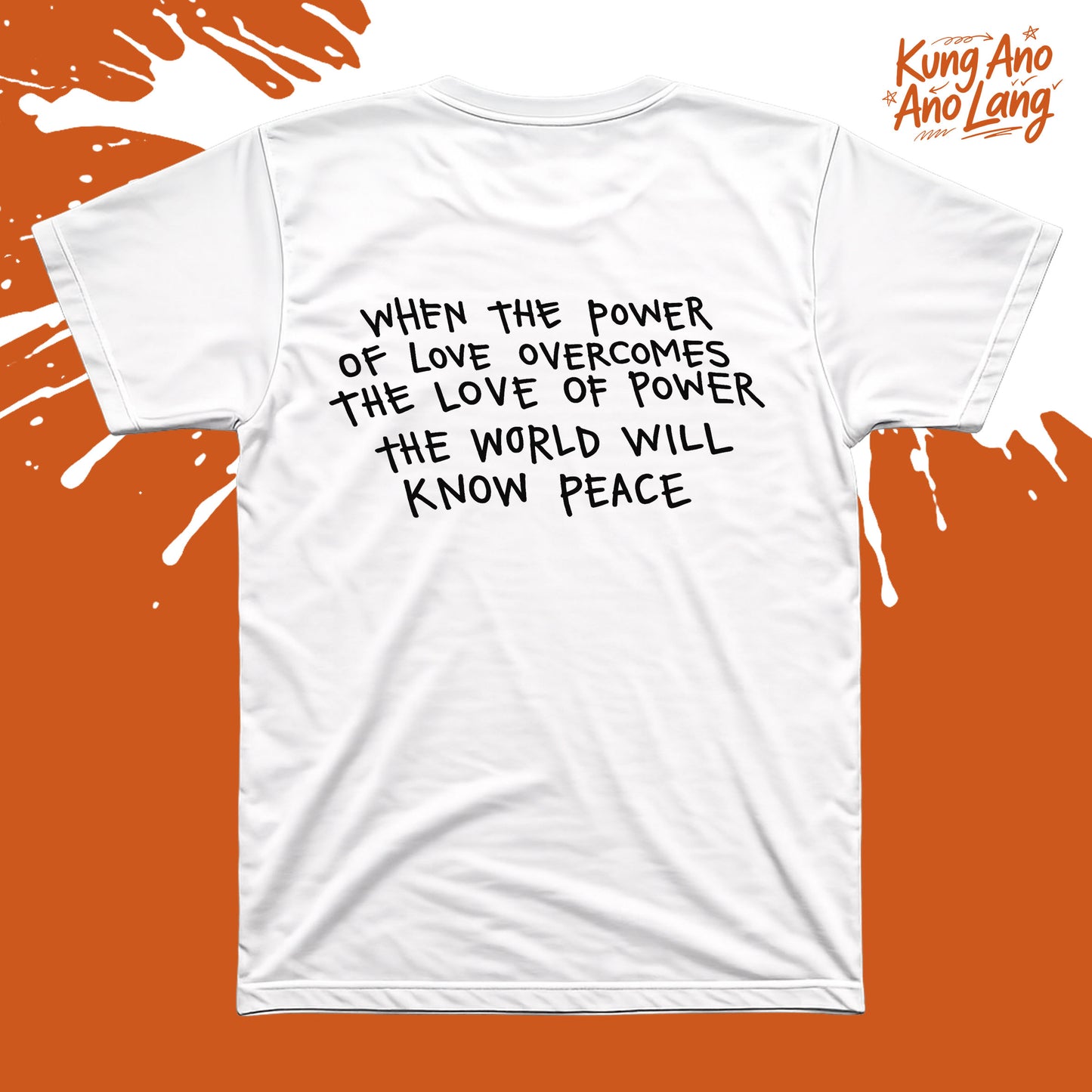 The World Will Know Peace  | Statement  Graphic Shirt | SBS2